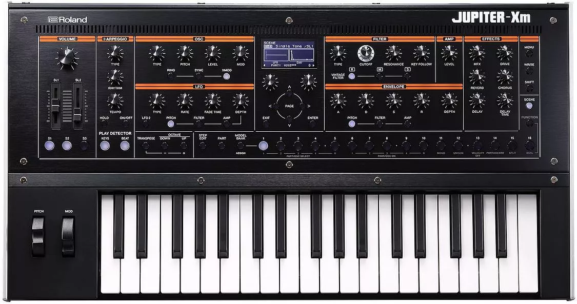 Синтезатор Roland JUPITER-Xm, черный