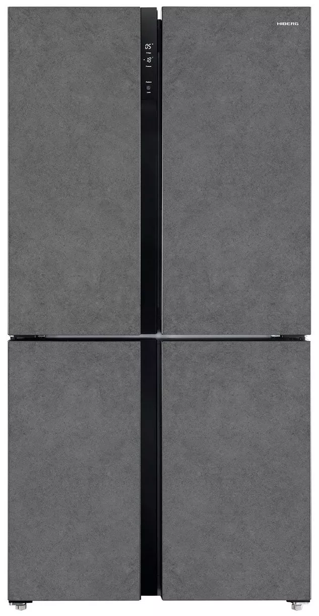 Холодильник HIBERG RFQ-500DX NFDs inverter RU, серый