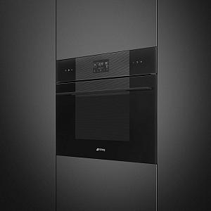 Компактный духовой шкаф с пароваркой Smeg SO4102S3B3